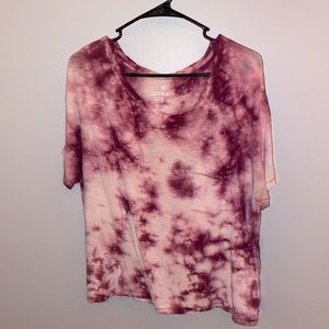 American Eagle Soft & Sexy tie dye t-shirt